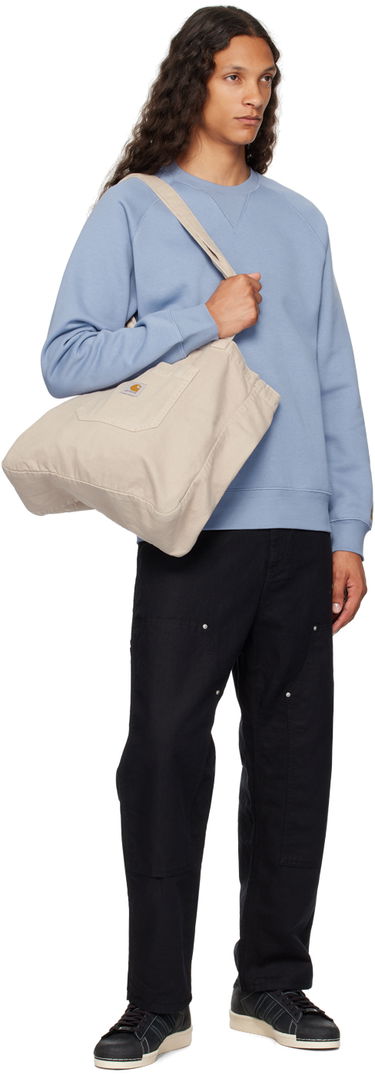 Mikina Carhartt WIP Work In Progress Chase Crewneck Sweatshirt Modrá | I033660, 3