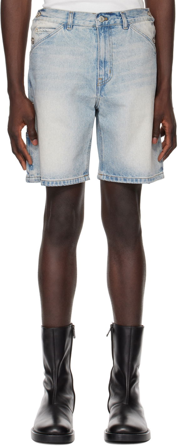 Šortky Courrèges Sailor Denim Shorts Modrá | 124DSH026DE0016, 0