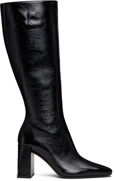 Tenisky a topánky Courrèges Courrèges Heritage Shadow Tall Boots Čierna | 325SBT061CR0043, 0