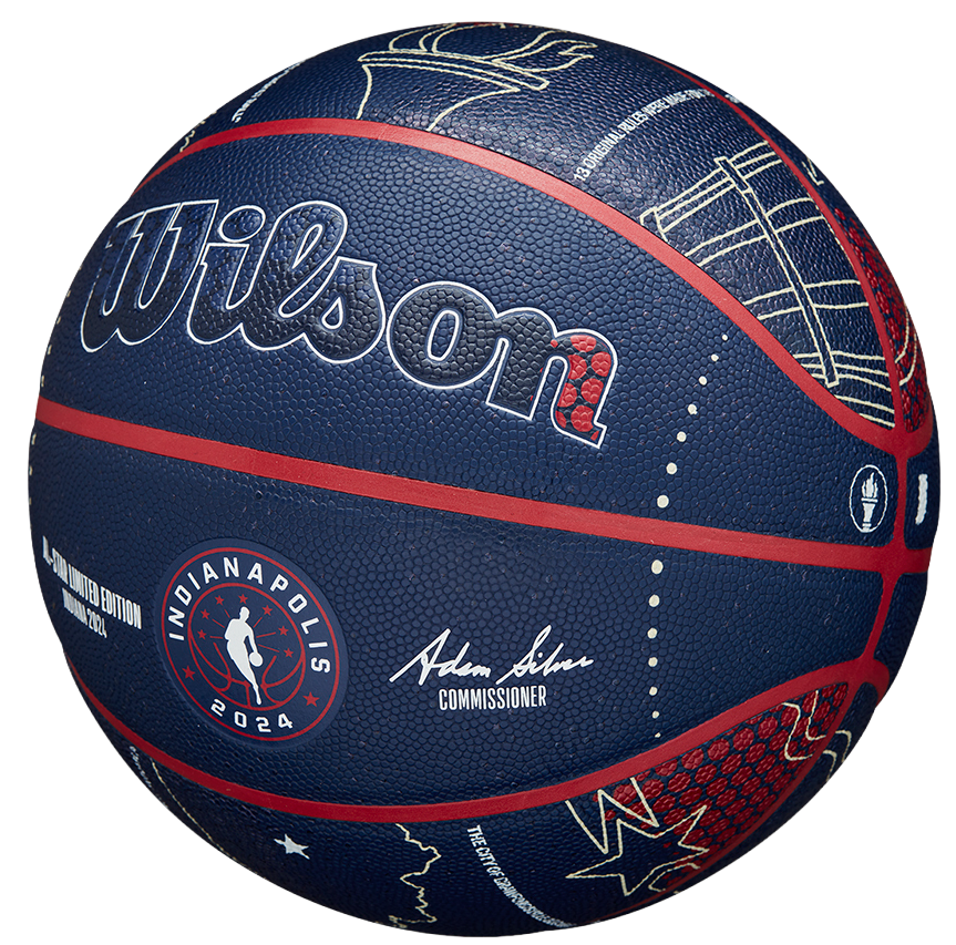 Športový doplnok Wilson Tennis 2024 NBA All-Star Collector Basketball Navy | wz2015601xb, 1