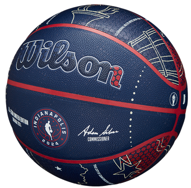Športový doplnok Wilson Tennis 2024 NBA All-Star Collector Basketball Navy | wz2015601xb, 1