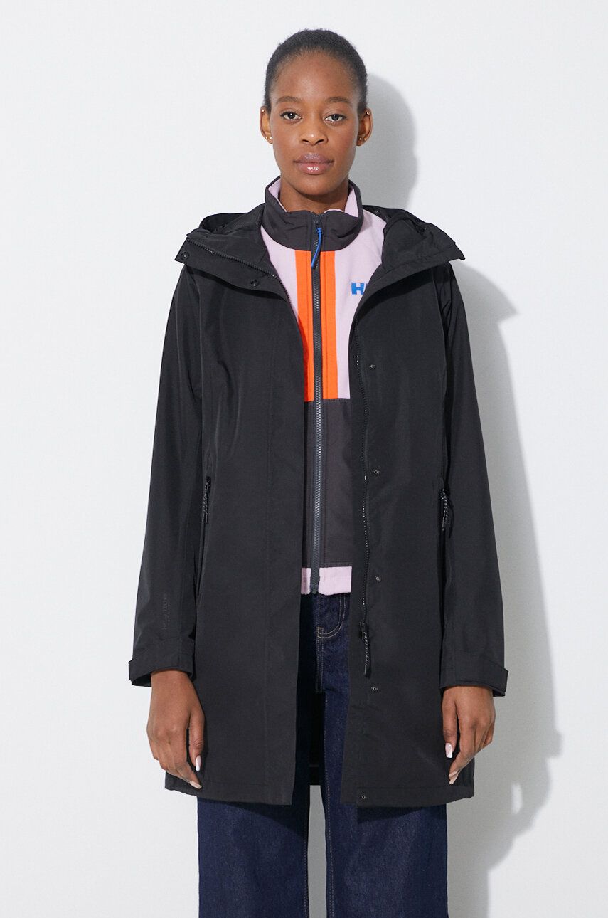Pláštenka Helly Hansen Long Raincoat Čierna | 54075, 0