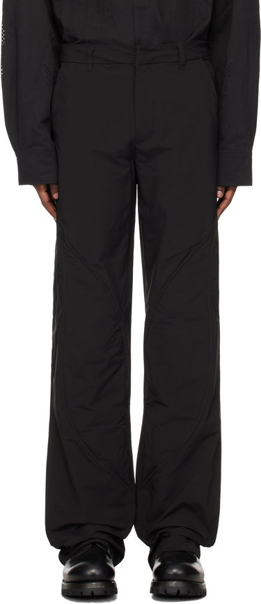 Cargo nohavice HELIOT EMIL Concordance Puffed Cargo Pants Čierna | HE_M_10_108_BLK01, 0
