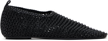 Oblečenie TOTEME TOTEME Woven Leather Ballerina Flats Čierna | 252-WAS2358-LE0134, 0