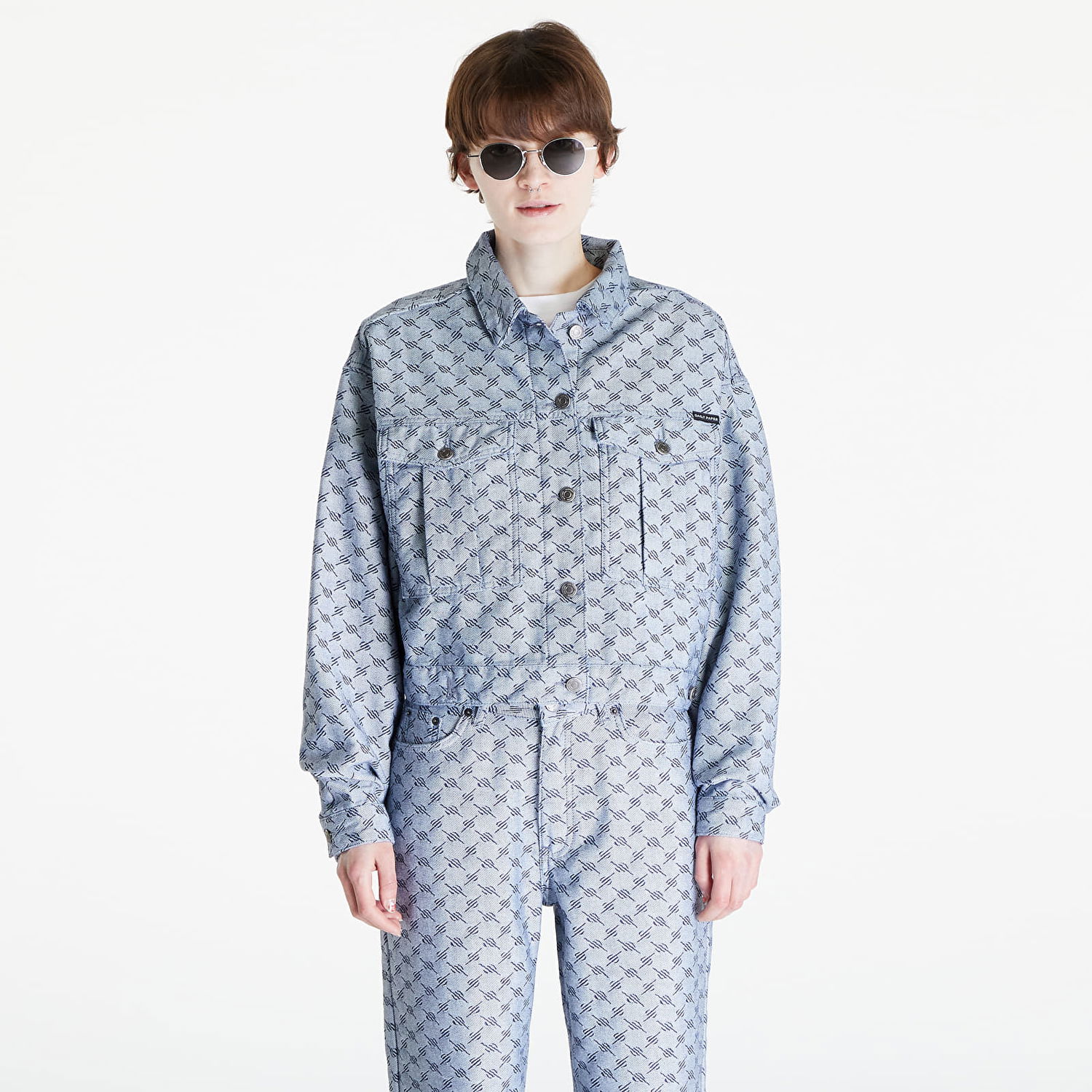Bunda DAILY PAPER Avery Denim Jacket Tyrkysová | 2411092, 0