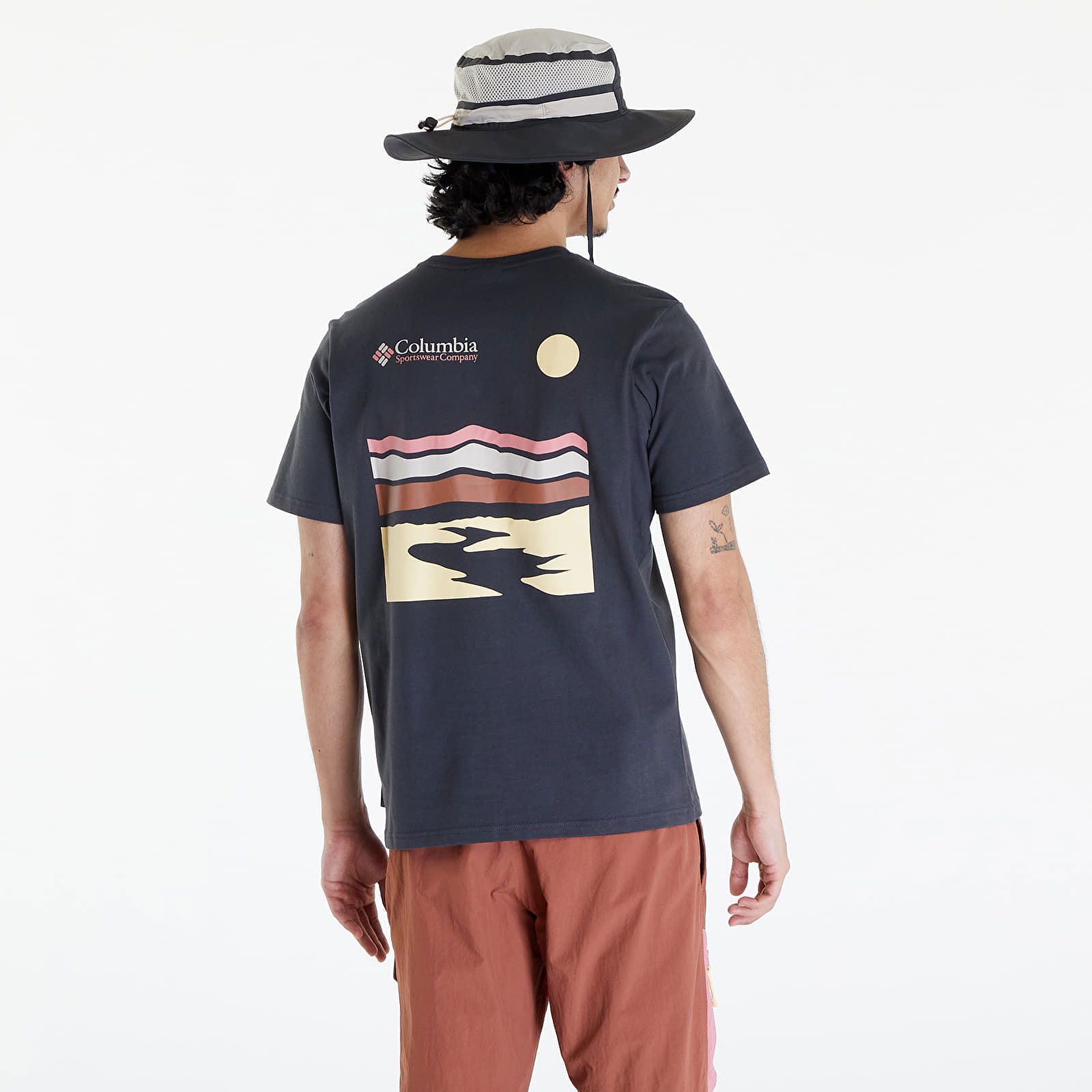 Explorers Canyon Back Short Sleeve Tee Shark/ Heritage