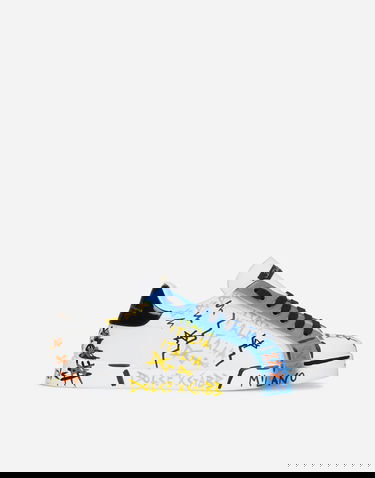 Tenisky a topánky Dolce & Gabbana Dolce & Gabbana Bassa Biela | CS1558B705689954, 0