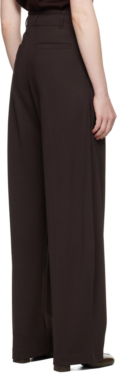 Nohavice LEMAIRE Lemaire Relaxed Volume Trousers Hnedá | PA1205 LJ1034, 2