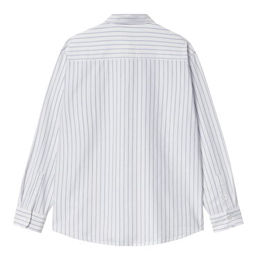 Košeľa Carhartt WIP Dowlen Stripe Long Sleeve Shirt Biela | I033815_9, 4