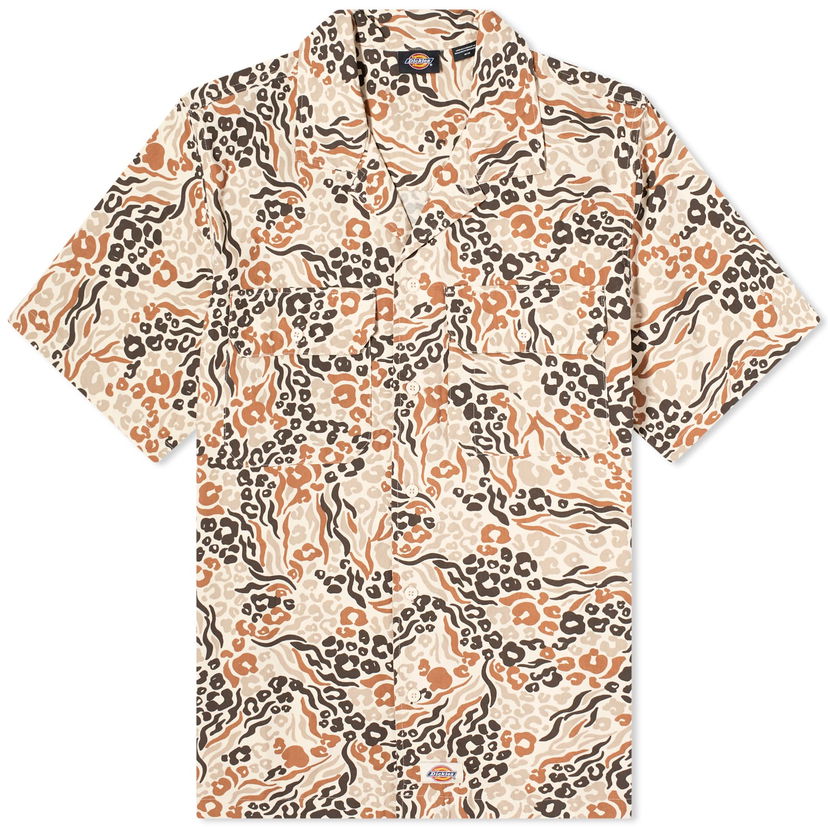 Košeľa Dickies Saltville Vacation Shirt Béžová | DK0A4YS3H971