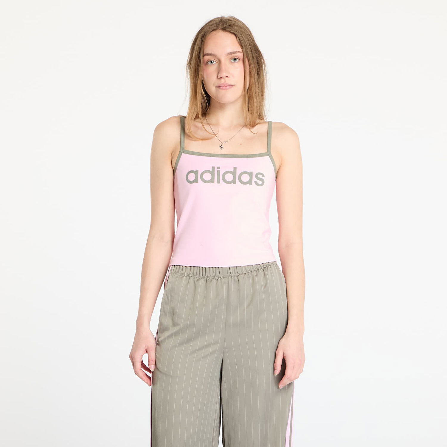 Tielko adidas Originals adidas Originals Tank Top Ružová | KD2292, 0