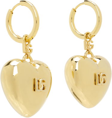 Náušnice Dolce & Gabbana Dolce&Gabbana Heart Drop Earrings Žltá | WEQ8S1 W1111, 1