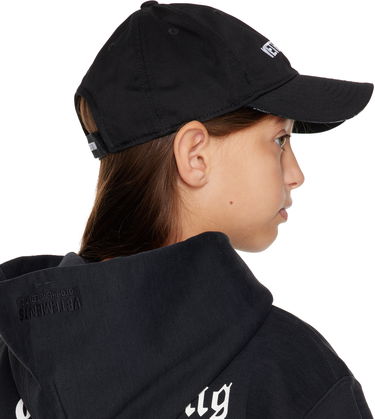 Šiltovka VETEMENTS Iconic Logo Cap Čierna | KA10CA100B, 2