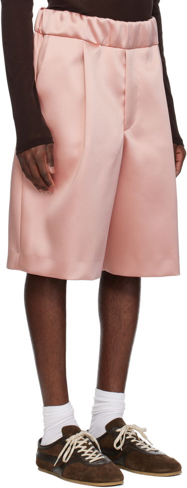 Šortky Dries Van Noten Dries Van Noten Pleated Satin Shorts Čierna | 251-020953-1061, 4