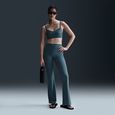 Nohavice Nike Zenvy High-Waisted Flared Leggings Zelené | FV7921-006, 2