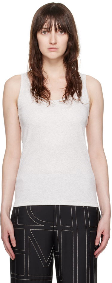 Tielko TOTEME Classic Tank Top Šedá | 243-WRT1053-FB0246, 0