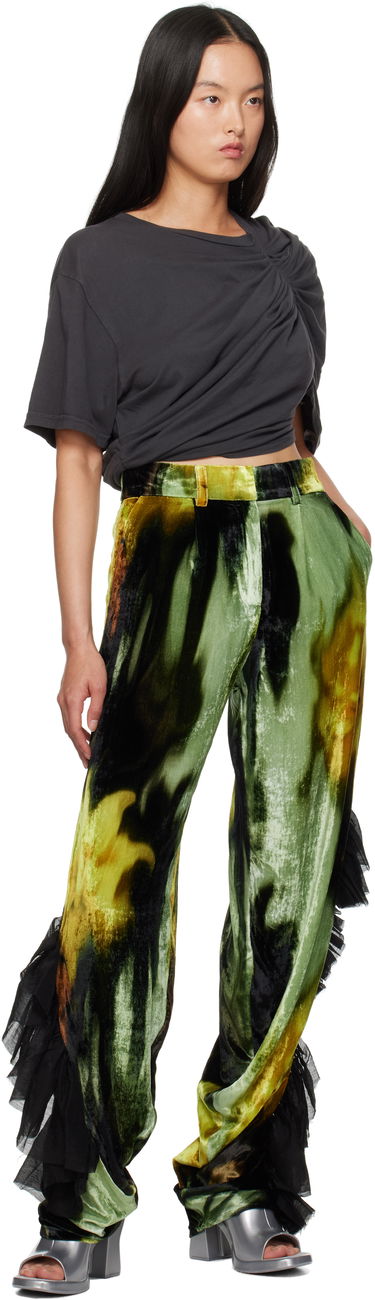 Tričko Collina Strada Collina Strada Draped T-Shirt Čierna | XX3395, 3