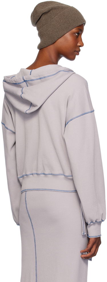 Mikina Baserange Way Zip-Up Hoodie Fialová | FWAH-CH-WI24, 2