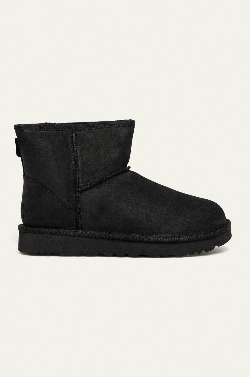 Tenisky a topánky UGG Classic Mini Leather Boot Čierna | 1016558, 0