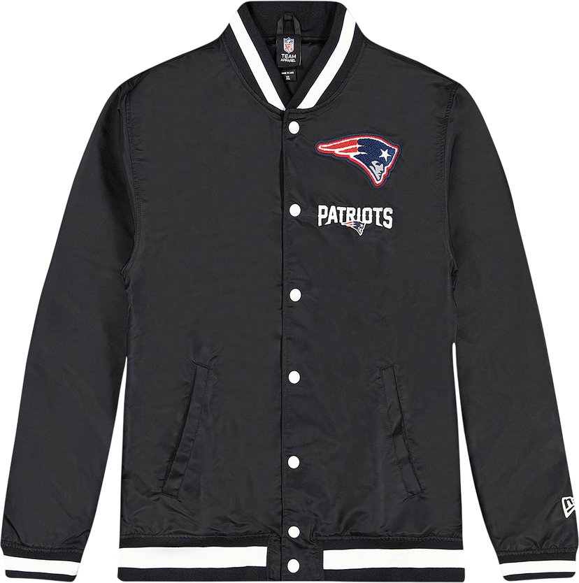 Bunda New Era New England Patriots Varsity Jacket Čierna | 60426247-60426247