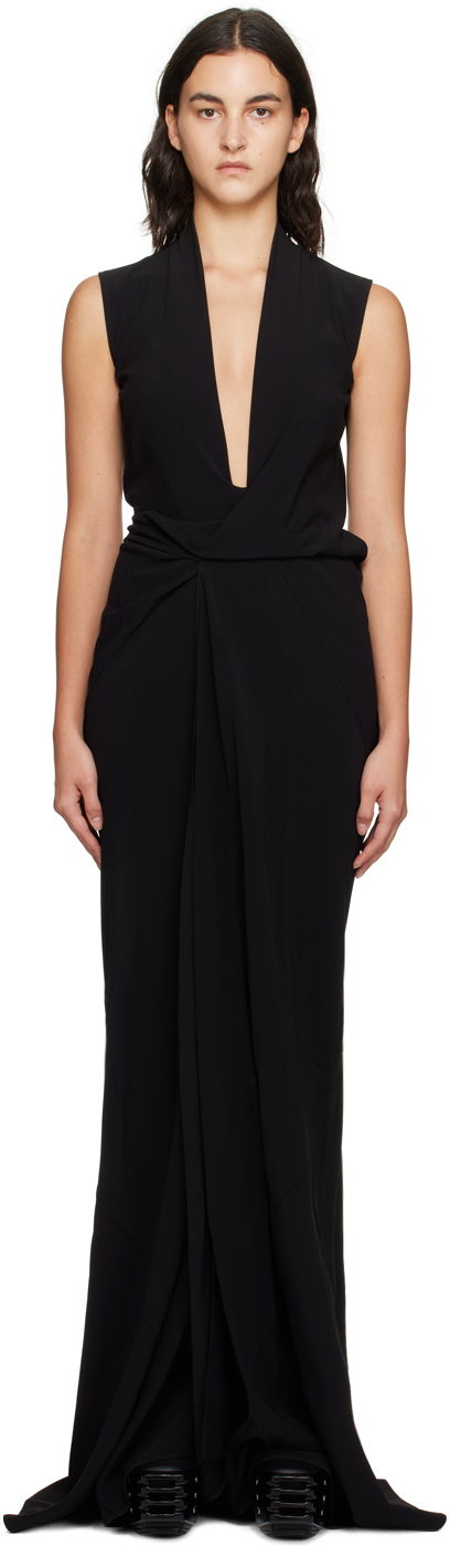 Šaty Rick Owens SL Maxi Dress Čierna | RP02C1575 HY, 0