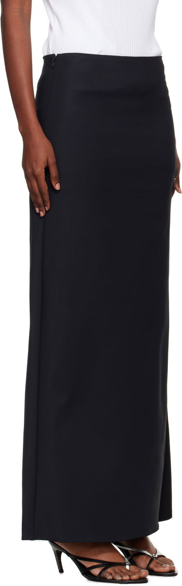 Sukňa Coperni Coperni Garter Belt Maxi Skirt Čierna | COPJ100F2043, 1