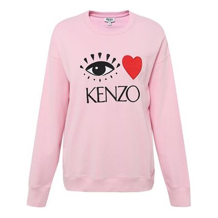 Mikina KENZO Love Large Eye Embroidered Hoodie Ružová | F952SW7924X4-32, 0