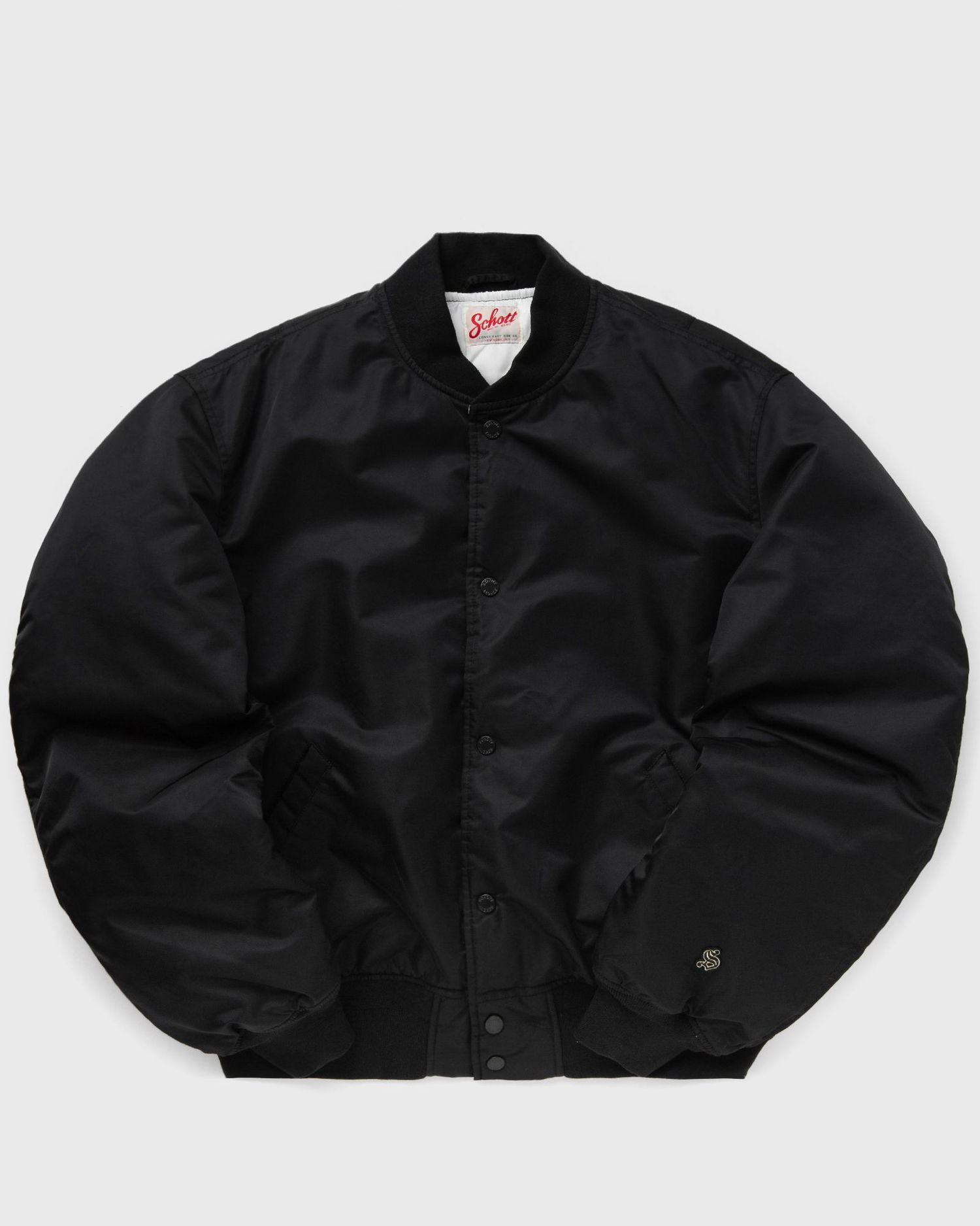 Bomber bunda Schott NYC Schott Sporting Jacket Čierna | SPORTING-BLACK, 0