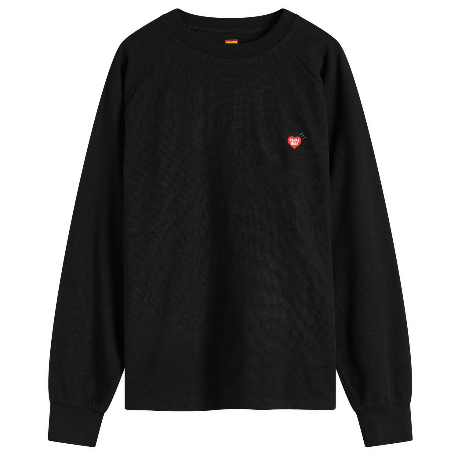 Sveter Human Made Raglan Sleeve Long Sleeve T-Shirt Čierna | HM28CS012-BK, 1