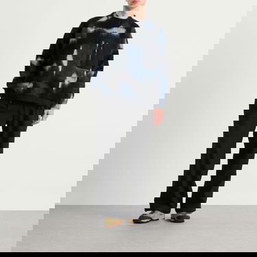 Sveter and wander Shaggy Knit Sweater with Pocket Modrá | 5745284064-404, 4