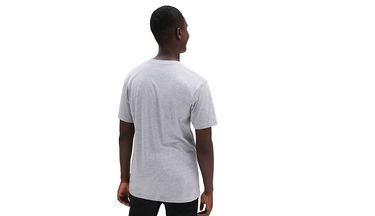 Tričko Vans Left Chest Logo Tee Šedá | VN0A3CZEATJ, 3