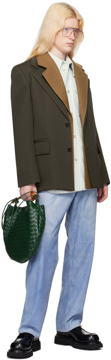 Kabelka Bottega Veneta Medium Intrecciato Leather Shoulder Bag Hnedá | 754988 VCPP1, 3
