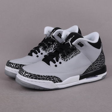 Tenisky a topánky Jordan Air Jordan 3 Retro ''Wolf Grey'' BG Šedá | 398614 004, 1