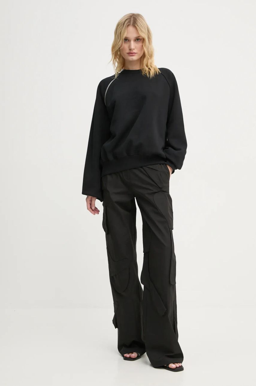 Asymmetric Zip Detail Sweatshirt