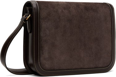 Taška cez rameno Valentino Valentino Garavani 9TO5 Suede Shoulder Bag Hnedá | 6W2B0R15QTJ, 2