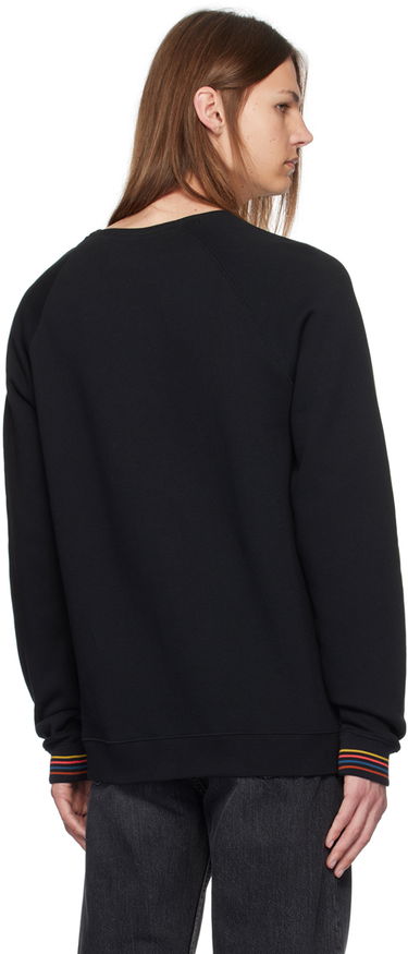 Sveter Paul Smith Paul Smith Artist Stripe Cuff Sweatshirt Čierna | M1A-2990M-AU807B-79, 2