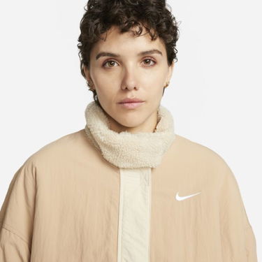 Bunda Nike Sportswear Essential Woven Fleece-Lined Jacket Béžová | DQ6846-200, 2