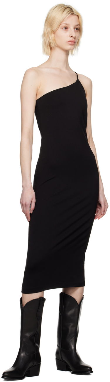 Šaty rag & bone rag & bone Irina One-Shoulder Midi Dress Čierna | WAC23P3004LC04, 3