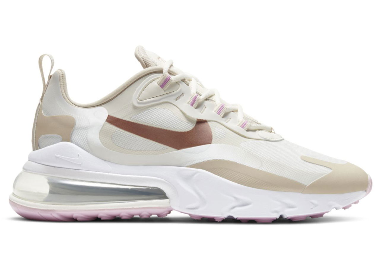 Tenisky a topánky Nike Air Max 270 React Metallic Red Bronze W Biela | CU9333-100, 0