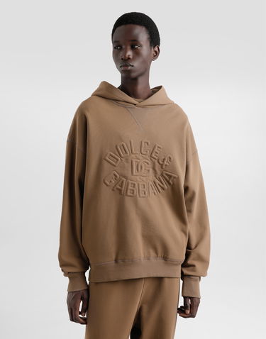 Mikina Dolce & Gabbana Dolce & Gabbana Cotton Logo Hoodie Béžová | G9BNLZG7O2PM0672, 3