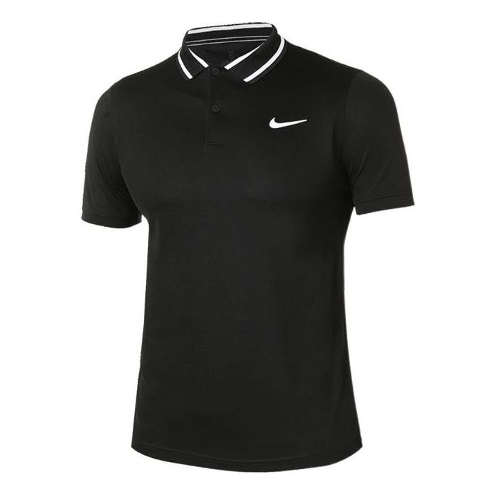 Polo tričko Nike Short Sleeve Polo Shirt Čierna | CW6848-010