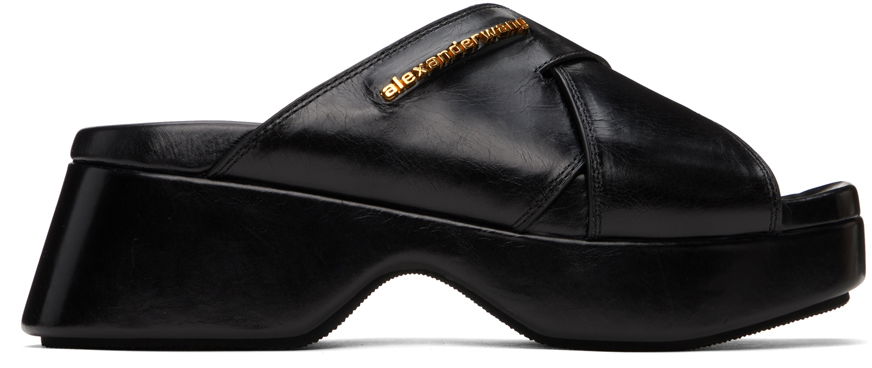 Tenisky a topánky Alexander Wang Alexander Wang Float Criss-Cross Platform Sandals Čierna | 30224S003, 0