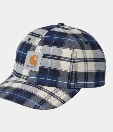 Šiltovka Carhartt WIP Carhartt WIP Tarbell Check Cap Modrá | I034612_1, 0