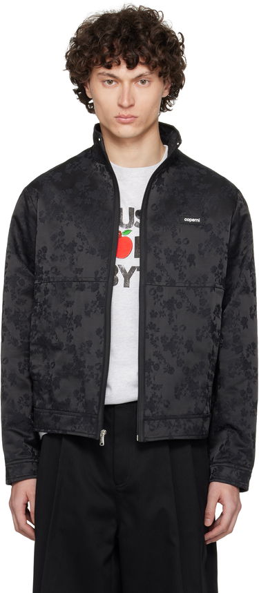 Bomber bunda Coperni Coperni Jacquard Zip-Up Jacket Čierna | COPOW39F2033MEN, 0