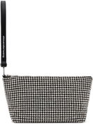 Alexander Wang Heiress Crystal-Embellished Wristlet Pouch