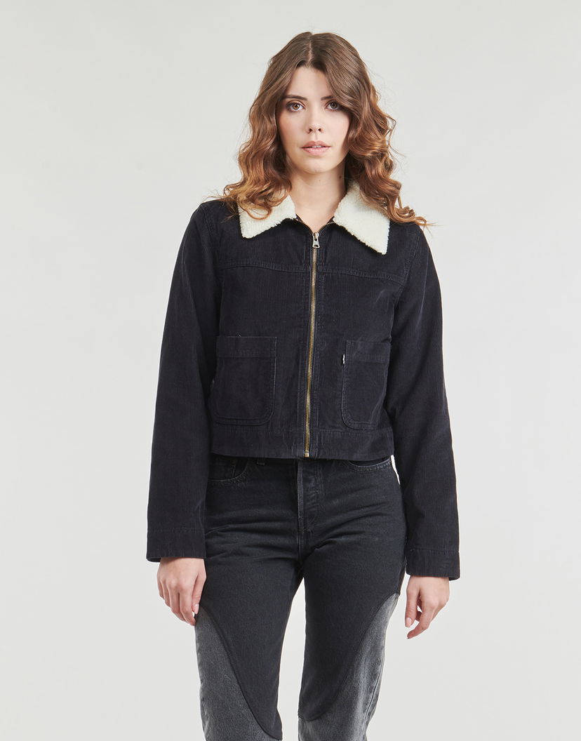 Bunda Levi's Retro Sherpa Trucker Jacket Čierna | A7441-0001