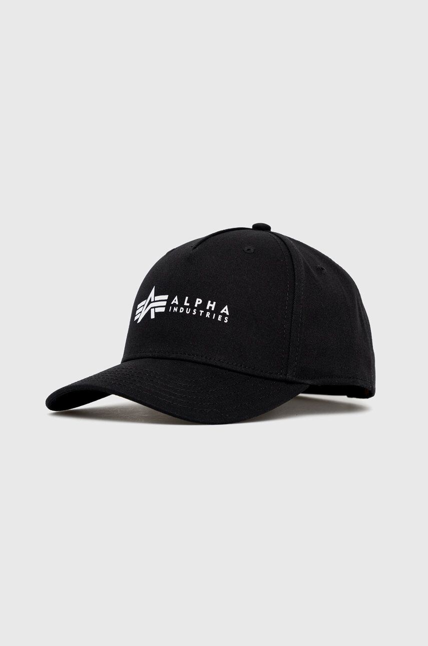 Šiltovka Alpha Industries Cap Čierna | 126912.03, 0