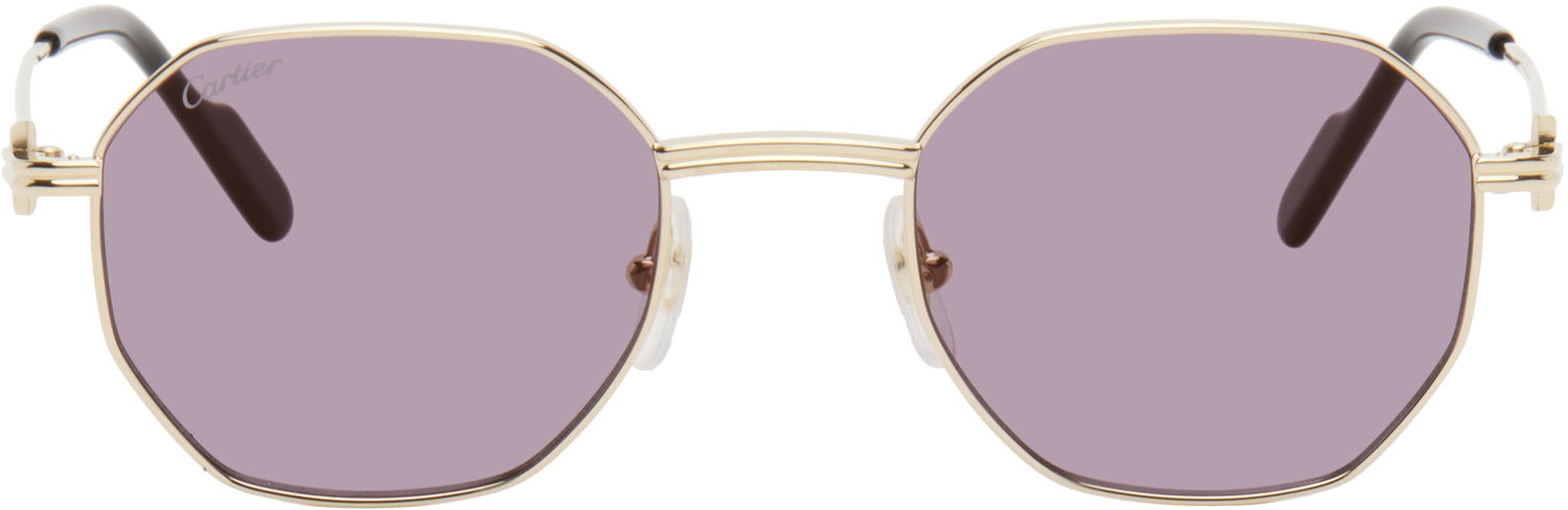 Slnečné okuliare Cartier 'Première de ' Sunglasses Metalická | CT0500S-004, 0