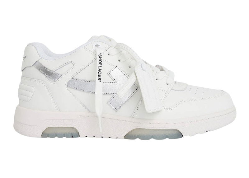 Tenisky a topánky Off-White Out Of Office OOO Low Tops White Silver Biela | OMIA189F23LEA0090172, 0