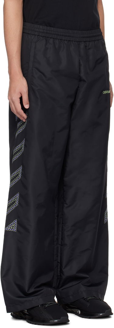 Tepláky Off-White Diag Outl Nylon Faille Track Pants Čierna | OMCJ038S25FAB0011050, 1